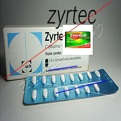 Antihistaminique sans ordonnance zyrtec